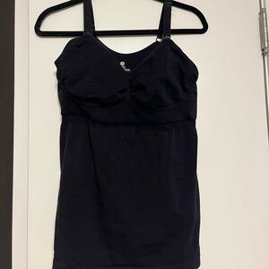 Kindred Bravely Black Nursing Tank - XL Busty